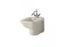 Závěsný bidet, KERASAN WALDROF - Bílý/Bronzo