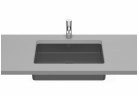 Umyvadlo pod desku Square FINECERAMIC®, Roca Inspira - Onyks
