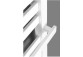 Radiátor Komex Agnes 74x50 cm - bílý