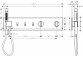Modul termostatický 540/110, podomítkový do 3 přijímačů, AXOR ShowerComposition - Chrom 