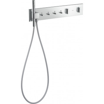 Modul termostatický 610/110, podomítkový do 4 přijímačů, AXOR ShowerComposition - Chrom 