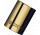 Tekstylny sprchová hadice 2 m z nakrętkami cylindrycznymi, AXOR ShowerSolutions - Zlatá Optyczny Leštený