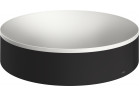 Umyvadlo na postavení na desku 400 bez otvoru pro baterii i przelewu, AXOR Suite Basins & Bathtub - Černá Matný