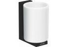 Pohár pro zubní kartáčky na zuby, AXOR Universal Rectangular - Černá Matný