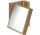 Kosmetické zrcátko, AXOR Universal Rectangular - Bronz Szczotkowany