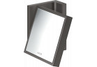 Kosmetické zrcátko, AXOR Universal Rectangular - Černá Chrom Szczotkowany