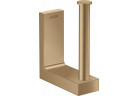 Závěs na rezervní toaletní papír toaletní, AXOR Universal Rectangular - Bronz Szczotkowany