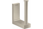 Závěs na rezervní toaletní papír toaletní, AXOR Universal Rectangular - Nikl Szczotkowany