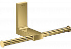 Dvojitý závěs toaletního papíru, AXOR Universal Rectangular - Zlatá Optyczny Leštený