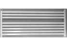 Radiátor vodorovný, Komex Lena, 50x100 cm - Bílý