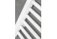 Radiátor, Kaja ZDC, 48x45cm - Bílý