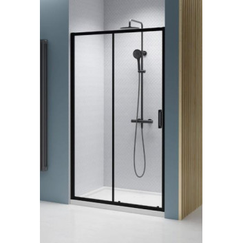Dveře sprchové do niky Radaway Premium Plus DWJ 100 cm, pravé, sklo čiré, profil chrom