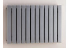 Radiátor, Komex Wezuwiusz, 60x58,5 cm - Bílý