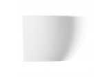 Závěsný bidet, 54x36,5 cm, Omnires Ottawa - Bílý matnáný