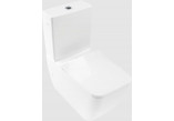 Mísa WC s hlubokým splachováním do WC-kompaktu bez kołnierza wewnętrznego, stojící, Villeroy & Boch Venticello - Weiss Alpin CeramicPlus