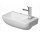 Umyvadlo 40x22 cm asymetrické Duravit Me by Starck s povrchem WonderGliss bílá 