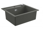 Dřez podblatowy Grohe K700 60-C 56/51 1.0, kompozytowy, 560x510 mm, šedá žula