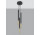 Lampa Závěsná Sollux Lighting MOZAICA 3P, G9 3x12W, černá/zlatá