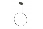 Lampa závěsná Sollux Ligthing RIO ,kulatá průměr 78cm LED, 50W 3000K , černá