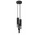 Lampa závěsná Sollux Ligthing LOOPEZ 3P, GU10 3x40W, 3x12W LED, černá/chrom