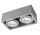 Plafon Sollux Lighting Quatro 2, ,GU10/ES111, 2x40W, 2x12W LED , šedá