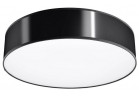 Plafon Sollux Ligthing ARENA 55, E27 4x60W, 4x15W LED, černá