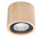 Plafon Sollux Lighting Basic 1, GU10 1x40W, 1x12W LED, dřevo
