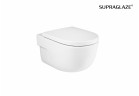 Mísa WC podvěsná ROCA Meridian 36x56 cm Rimless - bílá 