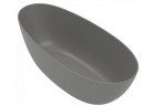 Vana volně stojící oválný Villeroy & Boch Antao SilentFlow, 170x75cm, Quaryl, šedá matnáný