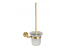 Štětka závěsná Vema Otago,matné sklo, brushed gold