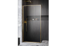 Sprchový kout Walk-In Radaway Modo F II 50, profil zlatá szczotkowany, sklo čiré