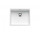 Dřez Blanco Subline 500-U , 45,6x54,3cm, Silgranit, zátka automatický, bílý lesklá