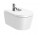 Závěsný bidet Roca Inspira Round 37x56 cm, s povrchem Superglaze - bílý