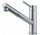 Dřezová baterie Franke Orbit pull-out , výška 209mm, otočné i výsuvná sprcha, ušlechtilá ocel