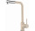 Dřezová baterie Franke Sirius L Side pull-out , výška 333mm, otočné i výsuvná sprcha, béžový/chrom
