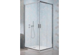 Sprchový kout Radaway Alienta D 800x1000 mm obdélníková s dveřmi dvoudílnými, sklo čiré, chrom