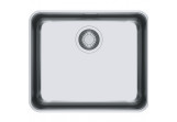 Dřez Franke Aton ANX 110-48, podblatowy, jednokomorowy, 48x40cm, ušlechtilá broušená ocel