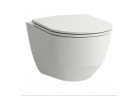 Mísa podvěsná WC Laufen Pro, 53x36cm, rimless, bez splachovacího okruhu, bílá