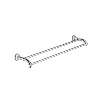 Polička s věšákem na ručníky Grohe Essentials Authentic, chrom