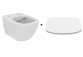 Závěsné wc Ideal Standard Tesi New 53,5x36,5 cm, bez splachovacího okruhu Rimless - bílá