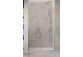 Dveře posuvné walk-in Radaway Furo Gold, levé, se stěnou, 160x200cm, sklo čiré, profil zlatá