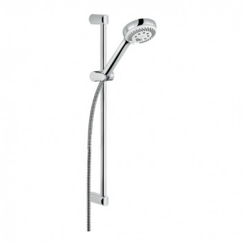 Sprchový set Kludi Freshline 1S se sprchovou hlavou i držákem 90 cm bílý/chrom
