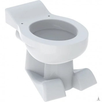 Závěsná mísa WC pro děti z nakładkami do siedzenia ,s hlubokým splachováním, Geberit Bambini, bílá