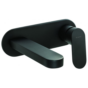 Sprchová baterie páková stěnová , Deante Alpina, nero