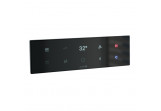 Elektronický termostat podomítkový , Kludi Touchtronic, černá 