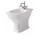 Bidet stojící ArtCeram Civitas, 36x54, černá lesklá