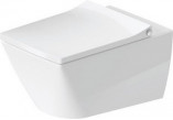 Mísa WC Duravit DuraStyle podvěsná Rimless 37x54 cm, s hlubokým splachováním, bílá s povrchem WonderGliss