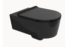 Závěsné wc WC Flaminia Link 56 x 36 x 20 cm, černá