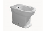 Bidet stojící Flaminia Efi bílá lesklá, 56 x 36 x 42 cm, retro