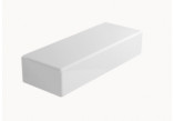 Polička nástěnná Flaminia Brick bílá lesklá, 53 x 19,5 x 11 cm- sanitbuy.pl